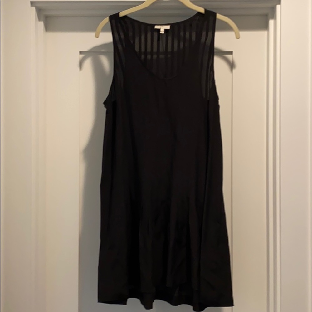 Joie Pleated Silk Dress